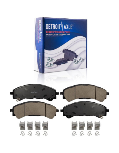 Kit de frenos 8 piezas Detroit Axle para Ford Ranger 2019-2022