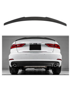 Alerón Trasero ALEGE para Audi S3/A3 2014-2020 ABS Negro Mate