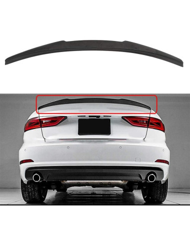 Alerón Trasero ABS OCPTY para Audi A3 2014-2018, S3, RS3
