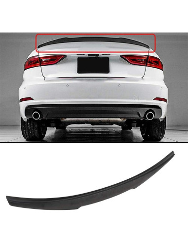 Alerón Trasero ABS OCPTY para Audi A3 2014-2018, S3, RS3