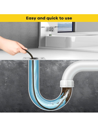 Kit Jetter de Drenaje STARREY 30.48m 5800PSI Manguera y Boquillas