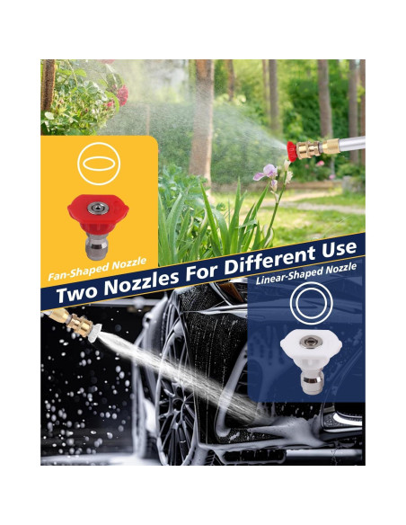 Boquilla Jet Extensible CONGDAREN 46-81 cm para Lavadora a Presión