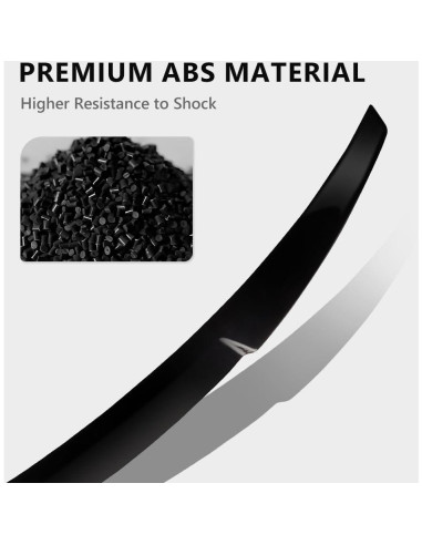 Alerón Spoiler Trasero ABS MOTRUM para Audi A4 S4 B8.5 2013-2016