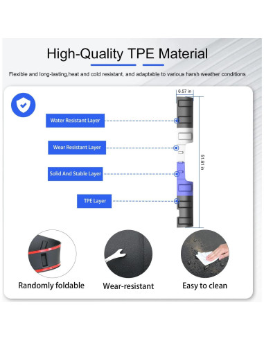 Protector de Techo Trasero Dodge Ram 1500 2009-2018 TPE