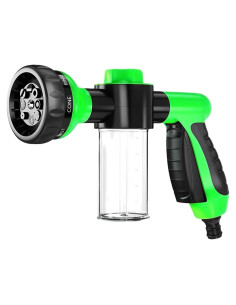 Boquilla de Lavado de Autos Wevdn, Alta Presión 8 Patrones Verde