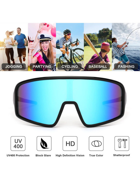 Gafas de sol deportivas Karsaer para ciclismo y béisbol
