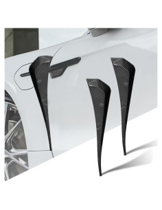 Calcomanía Lateral para Guardabarros LHDOS Fibra de Carbono 41.8x7.8cm