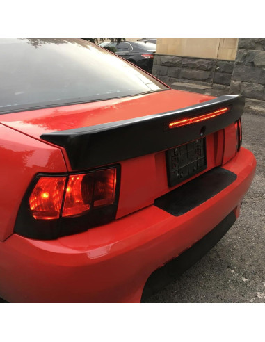 Spoiler Trasero KUAFU para Ford Mustang 1999-2004 Negro