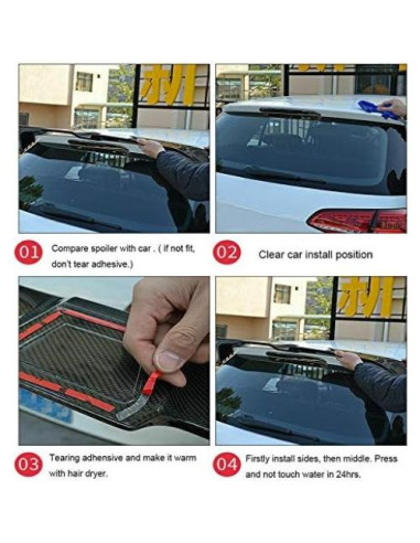 Alerón Trasero Dodge Challenger 2008-2023 MUTUSAISI ABS