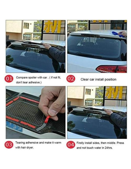 Alerón Trasero Dodge Challenger 2008-2023 MUTUSAISI ABS