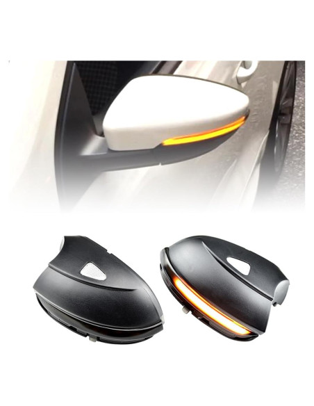 Luces de Señal de Giro LED QKLsudua para VW 2pcs Amarillo