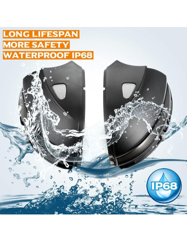 Luces de Señal de Giro LED QKLsudua para VW 2pcs Amarillo