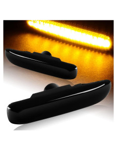 Luces de Marcador Lateral LED Ámbar Q1-TECH para BMW E46
