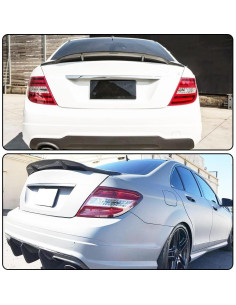 Spoiler Trasero de Fibra de Carbono MCARCAR para Benz W204 2