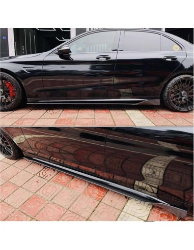 Faldón Lateral Universal ORIVIN 2m Negro para Automóvil