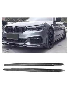 Faldones Laterales Estilo Fibra de Carbono PSLG G30 G31 F90 M5