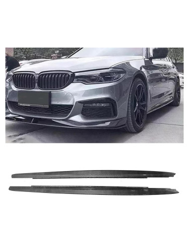 Faldones Laterales Estilo Fibra de Carbono PSLG G30 G31 F90 M5