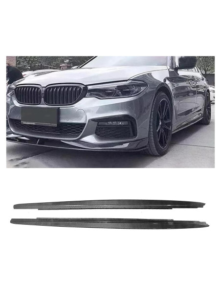 Faldones Laterales Estilo Fibra de Carbono PSLG G30 G31 F90 M5