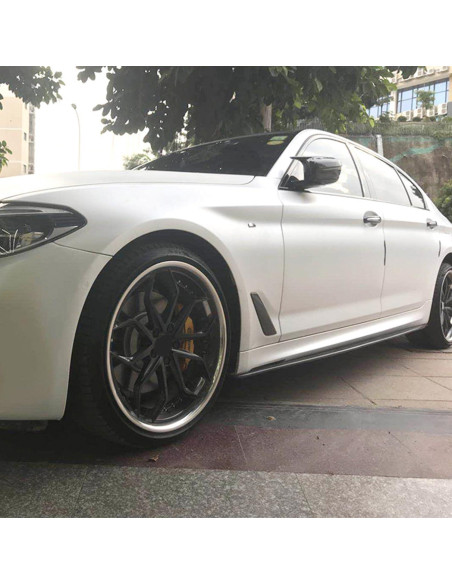 Faldones Laterales Estilo Fibra de Carbono PSLG G30 G31 F90 M5