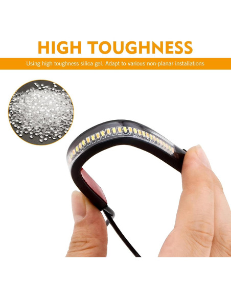 2 Piezas Luz de Señal de Giro LED Ferianl 12.19 cm Universal