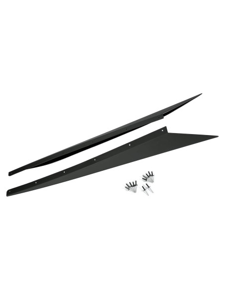 Faldones laterales Chevrolet Corvette C8 2020-2024 - Negro