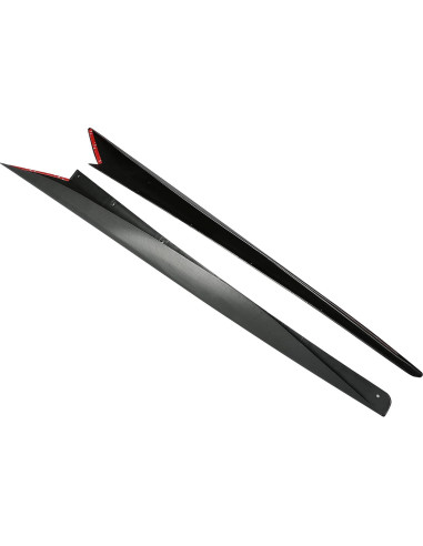 Faldones laterales Chevrolet Corvette C8 2020-2024 - Negro