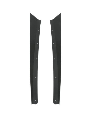 Faldones laterales Chevrolet Corvette C8 2020-2024 - Negro