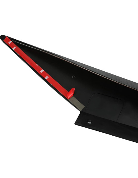 Faldones laterales Chevrolet Corvette C8 2020-2024 - Negro