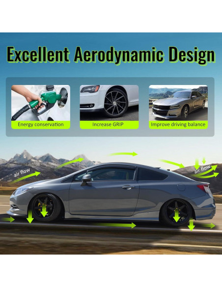 Faldón Frontal Lateral HYPER GLORY para BMW 3 Series E46 1999-2005