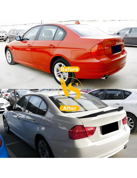 Alerón Trasero KHK E92 Negro Brillante para BMW 3-Series 2006-2013