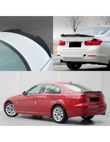 Alerón Trasero KHK E92 Negro Brillante para BMW 3-Series 2006-2013