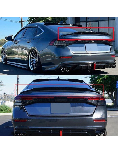 Alerón trasero estilo R MUTUSAISI para Honda Accord 2023-2025
