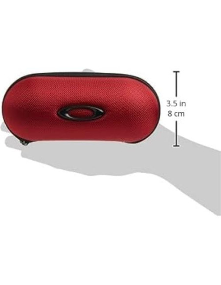 Estuche de Gafas Oakley Vault Rojo Balístico Talla Única