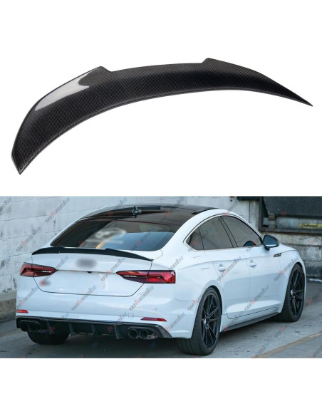 Spoiler Trasero Fibra de Carbono WheelX Audi A5 B9 2017-2024