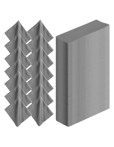 200 Paños de Microfibra Treela para Limpiar Gafas 15x18 cm