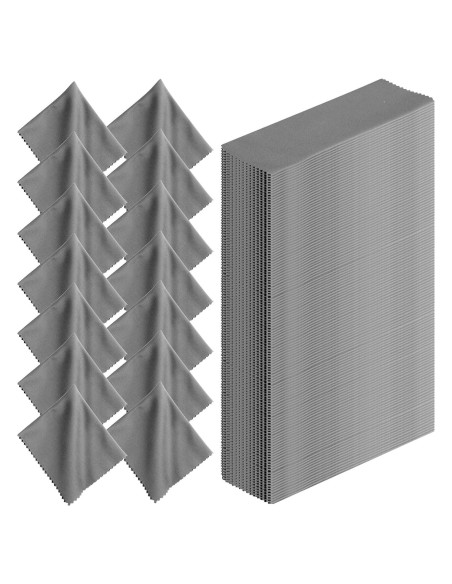 200 Paños de Microfibra Treela para Limpiar Gafas 15x18 cm