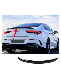 Alerón Trasero Negro Brillante MUTUSAISI para Mercedes CLA 2020-2023