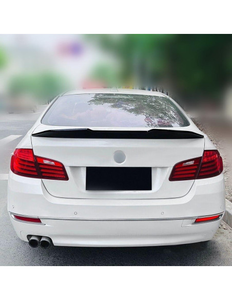 Alerón Trasero BMW Serie 5 F10 F18 2011-2016 Negro Brillante