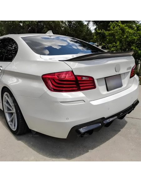 Alerón Trasero BMW Serie 5 F10 F18 2011-2016 Negro Brillante