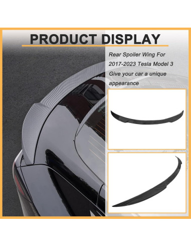 Alerón de maletero DIBON AUTO para Tesla Model 3 2017-2023