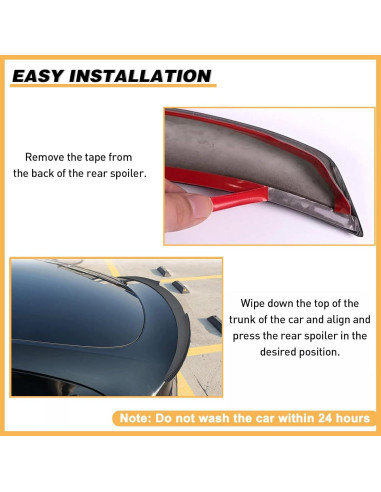 Alerón de maletero DIBON AUTO para Tesla Model 3 2017-2023