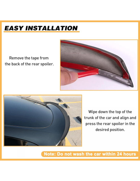 Alerón de maletero DIBON AUTO para Tesla Model 3 2017-2023