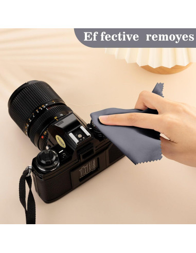 200 Paños de Microfibra Treela para Limpiar Gafas 15x18 cm