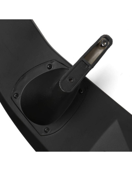 Alerón Trasero SCITOO Negro Brillante con Luz de Freno 132cm