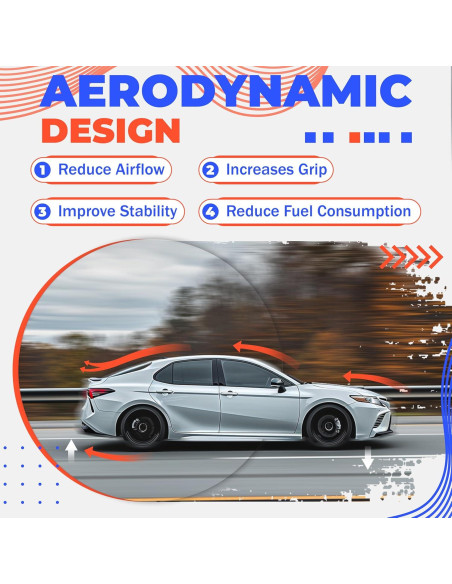 Alerón Trasero HECASA Negro Brillante para Toyota Camry 2018-2024