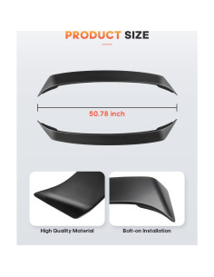 Alerón Trasero ABS con Luz de Freno para Toyota Corolla 2003-2013 2