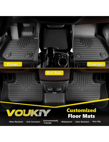 Juego de Alfombrillas VOUKIY para Acura RDX 2013-2015