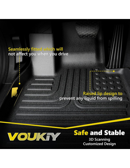 Juego de Alfombrillas VOUKIY para Acura RDX 2013-2015