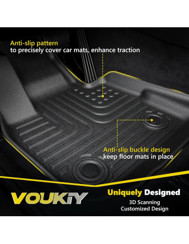 Juego de Alfombrillas VOUKIY para Acura RDX 2013-2015