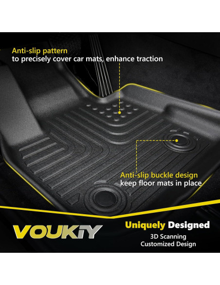 Juego de Alfombrillas VOUKIY para Acura RDX 2013-2015